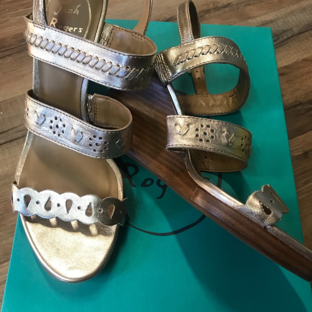 NWOT Jack Rogers Wedges